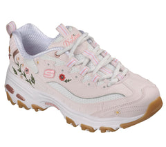 Women Skechers Shoes D'Lites - Spring Bloom Skechers Women PINK NAVY