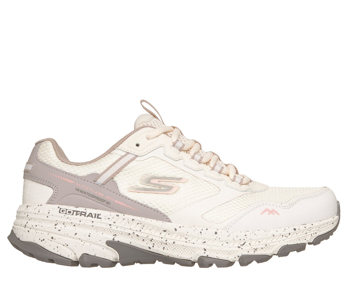 Shoes NATURAL / TAUPE Women Skechers Waterproof: GO RUN Trail Altitude 2.0 - Ravine Skechers Women